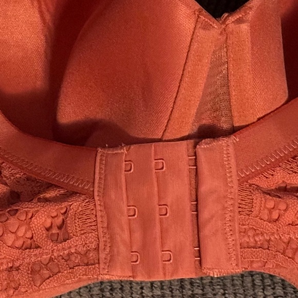 Balconette Coverage Lightly Lined UNDERWIRE BRA 46DDD - Faded Rose Terracotta * - Picture 5 of 14